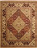 Jaipur Yellow Hand Knotted 91 X 115 Area Rug 301-30697 Thumb 0