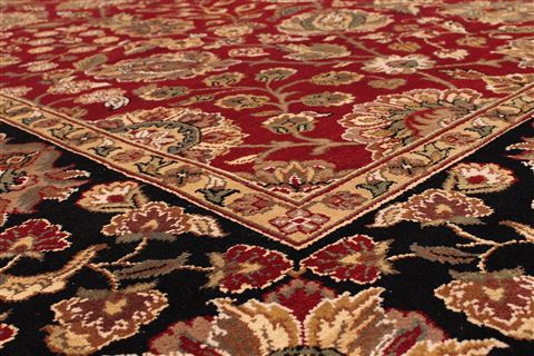 Jaipur Red Hand Knotted 92 X 1111 Area Rug 301-30701 Image 2