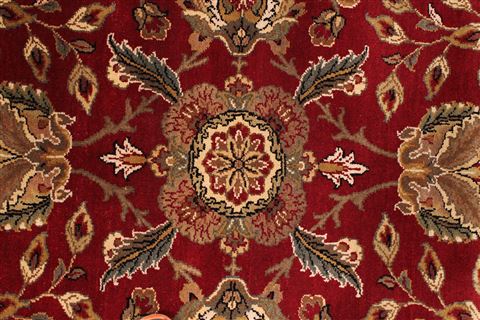Jaipur Red Hand Knotted 92 X 1111 Area Rug 301-30701 Image 3