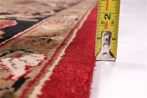 Jaipur Red Hand Knotted 92 X 1111 Area Rug 301-30701 Image 6