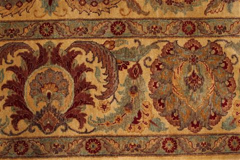 Jaipur Yellow Hand Knotted 92 X 1111 Area Rug 301-30702 Image 10