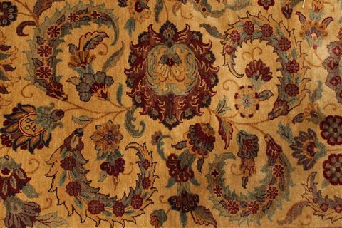 Jaipur Yellow Hand Knotted 92 X 1111 Area Rug 301-30702 Image 8