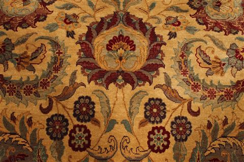 Jaipur Yellow Hand Knotted 92 X 1111 Area Rug 301-30702 Image 9