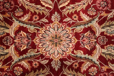 Jaipur Red Hand Knotted 810 X 1111 Area Rug 301-30703 Image 3