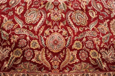 Jaipur Red Hand Knotted 810 X 1111 Area Rug 301-30703 Image 9