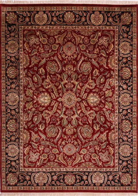 Jaipur Red Hand Knotted 810 X 1111 Area Rug 301-30703 Image 0