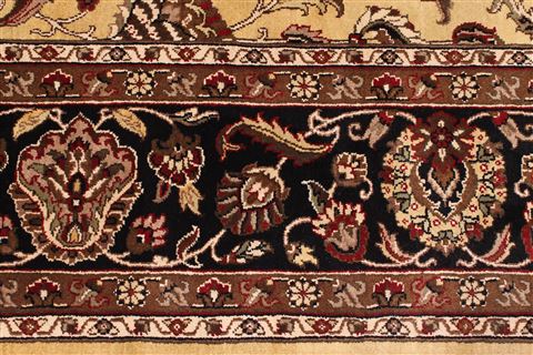 Jaipur Yellow Hand Knotted 90 X 123 Area Rug 301-30704 Image 9