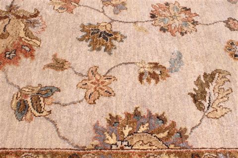 Jaipur Beige Hand Knotted 85 X 117 Area Rug 301-30706 Image 10