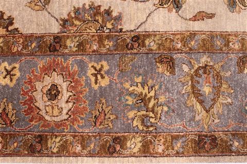 Jaipur Beige Hand Knotted 85 X 117 Area Rug 301-30706 Image 12