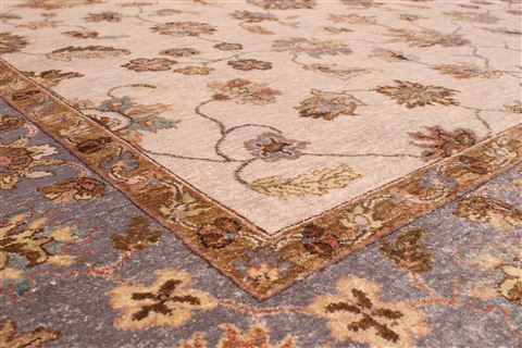 Jaipur Beige Hand Knotted 85 X 117 Area Rug 301-30706 Image 2