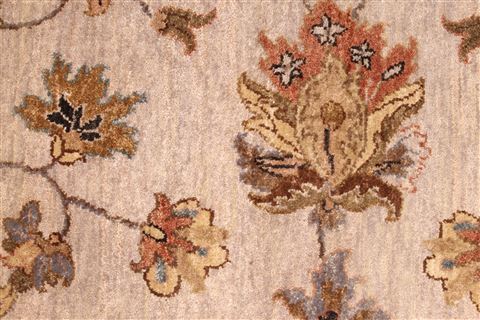 Jaipur Beige Hand Knotted 85 X 117 Area Rug 301-30706 Image 8