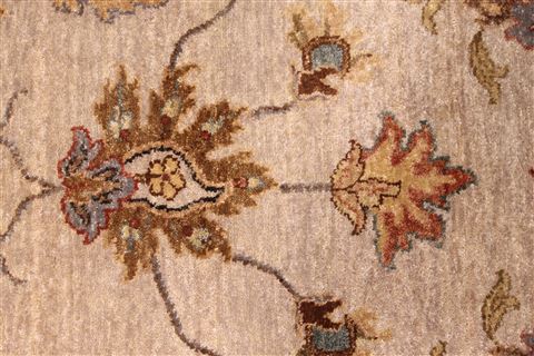 Jaipur Beige Hand Knotted 85 X 117 Area Rug 301-30706 Image 9