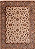 Jaipur Beige Hand Knotted 85 X 117 Area Rug 301-30706 Thumb 0