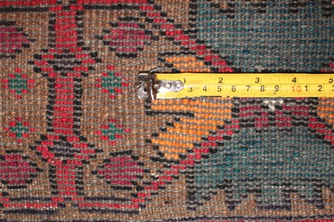 Mahal Red Hand Knotted 102 X 193 Area Rug 400-30707 Image 17