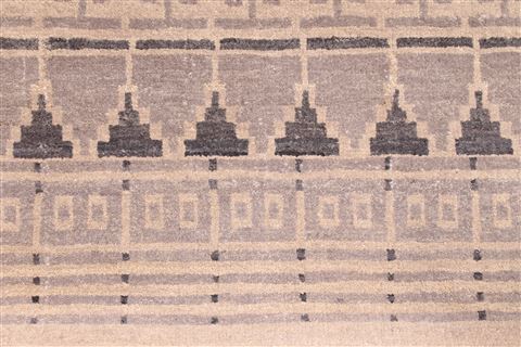 Jaipur Beige Hand Knotted 91 X 124 Area Rug 301-30708 Image 7