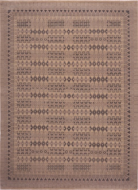 Jaipur Beige Hand Knotted 91 X 124 Area Rug 301-30708 Image 0