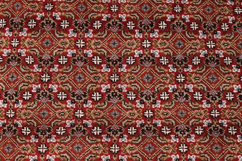 Mahi Beige Hand Knotted 83 X 102 Area Rug 256-30711 Image 3