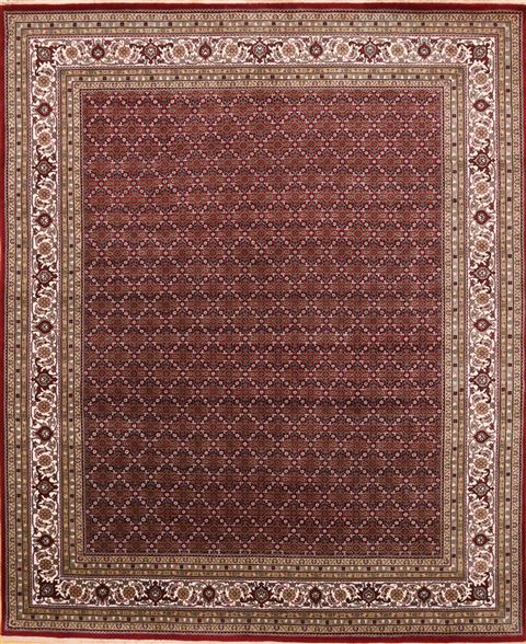 Mahi Beige Hand Knotted 83 X 102 Area Rug 256-30711 Image 0
