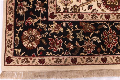 Jaipur White Hand Knotted 90 X 120 Area Rug 301-30712 Image 1