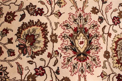 Jaipur White Hand Knotted 90 X 120 Area Rug 301-30712 Image 8