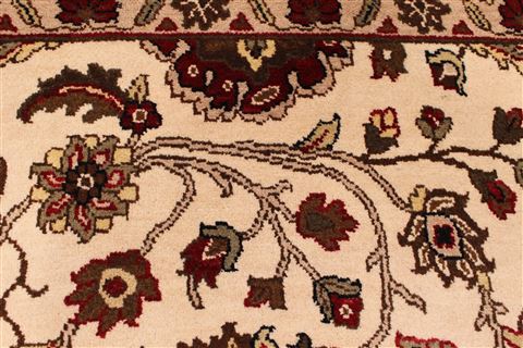 Jaipur White Hand Knotted 90 X 120 Area Rug 301-30712 Image 9