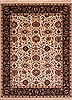 Jaipur White Hand Knotted 90 X 120  Area Rug 301-30712 Thumb 0