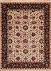 Jaipur White Hand Knotted 90 X 120 Area Rug 301-30712 Thumb 0