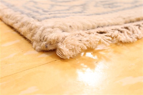 Oushak Blue Hand Knotted 711 X 102 Area Rug 256-30713 Image 4