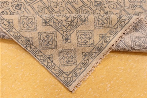 Oushak Blue Hand Knotted 711 X 102 Area Rug 256-30713 Image 7