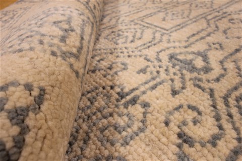 Oushak Blue Hand Knotted 711 X 102 Area Rug 256-30713 Image 8