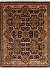 Jaipur Black Hand Knotted 90 X 119  Area Rug 301-30714 Thumb 0