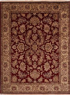 Jaipur Red Hand Knotted 8'11" X 11'9"  Area Rug 301-30715