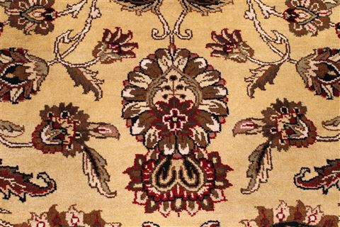 Jaipur Yellow Hand Knotted 90 X 120 Area Rug 301-30719 Image 10