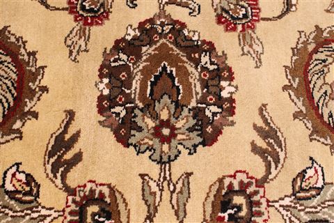 Jaipur Yellow Hand Knotted 90 X 120 Area Rug 301-30719 Image 11