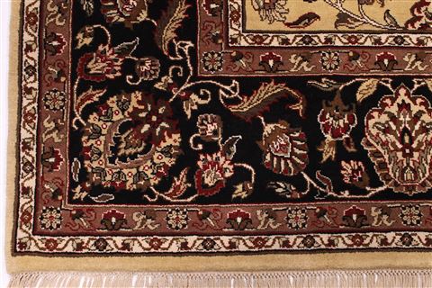 Jaipur Yellow Hand Knotted 90 X 120 Area Rug 301-30719 Image 2