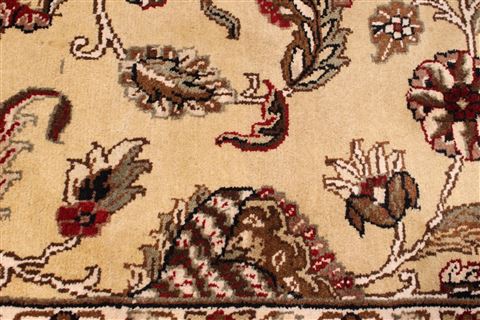 Jaipur Yellow Hand Knotted 90 X 120 Area Rug 301-30719 Image 8