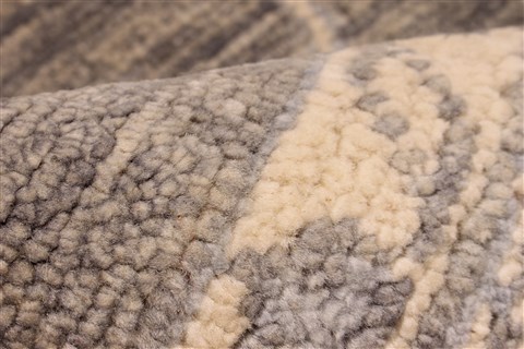 Oushak Beige Hand Knotted 92 X 127  Area Rug 256-30720 Image 10