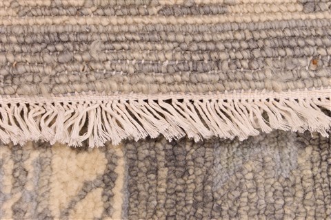 Oushak Beige Hand Knotted 92 X 127  Area Rug 256-30720 Image 6