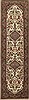 Tabriz Beige Runner Hand Knotted 26 X 100  Area Rug 276-30724 Thumb 0