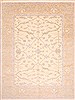Oushak Grey Hand Knotted 93 X 121 Area Rug 256-30725 Thumb 0