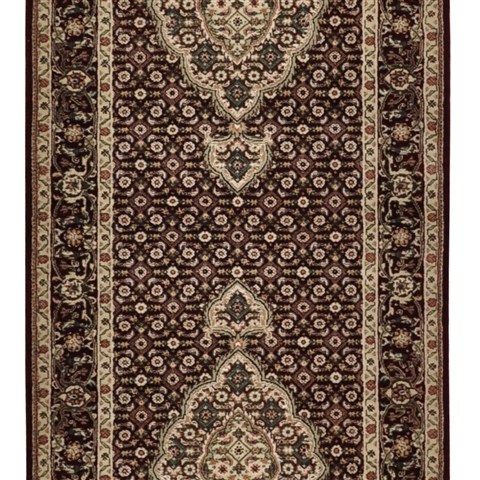 Mahi Black Runner Hand Knotted 23 X 100  Area Rug 276-30726 Image 2