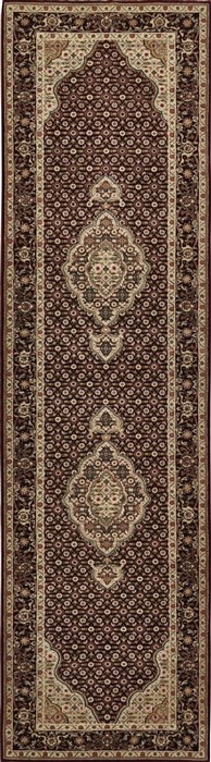 Mahi Black Runner Hand Knotted 23 X 100  Area Rug 276-30726 Image 0