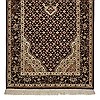 Mahi Black Runner Hand Knotted 23 X 100  Area Rug 276-30726 Thumb 1
