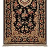 Kashan Black Runner Hand Knotted 23 X 100 Area Rug 276-30731 Thumb 1