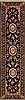 Kashan Black Runner Hand Knotted 23 X 100  Area Rug 276-30731 Thumb 0