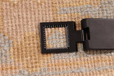 Oushak Beige Hand Knotted 82 X 911  Area Rug 256-30732 Image 6