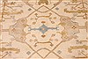 Oushak Beige Hand Knotted 82 X 911  Area Rug 256-30732 Thumb 2
