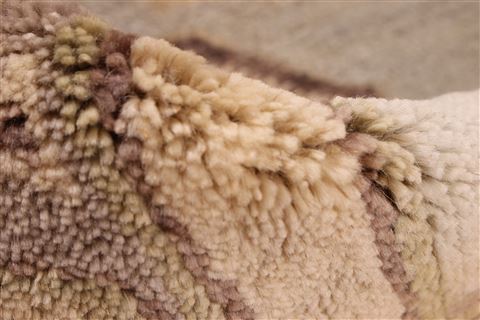 Oushak Beige Hand Knotted 83 X 101 Area Rug 256-30734 Image 11