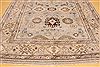 Oushak Beige Hand Knotted 83 X 101 Area Rug 256-30734 Thumb 6