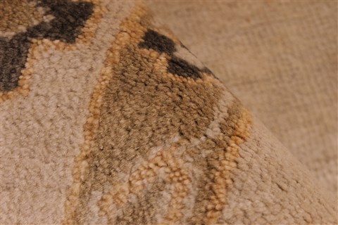 Oushak Grey Hand Knotted 91 X 120  Area Rug 256-30737 Image 10